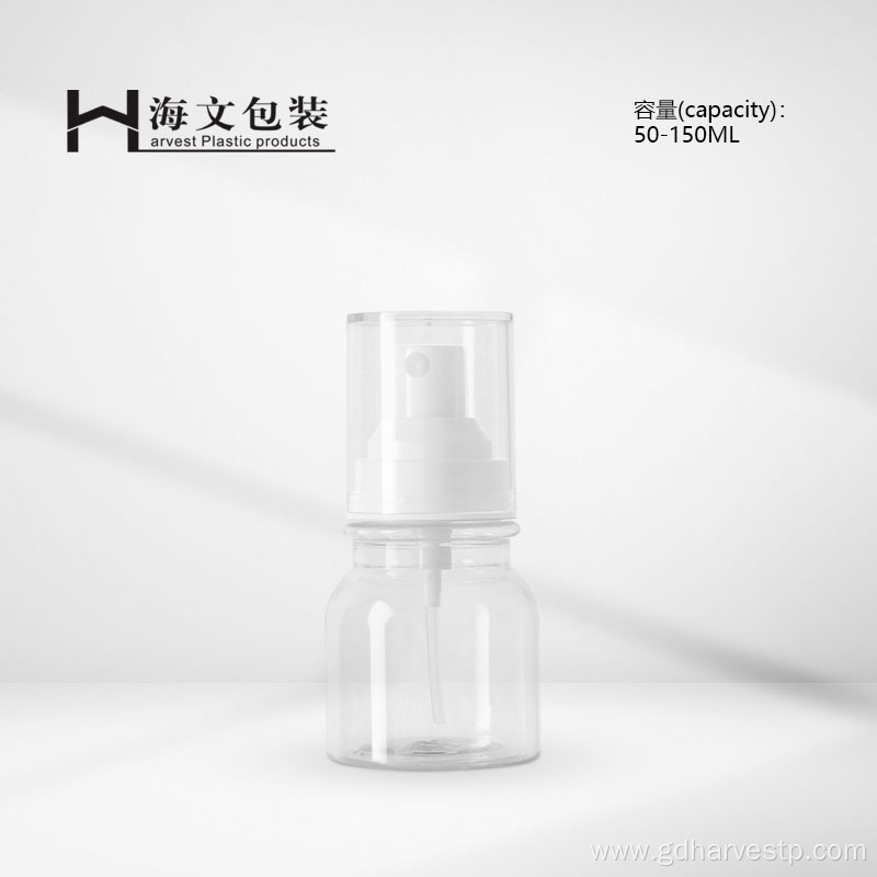 Skin Care Liquid Spray Pump Plastic Bottle