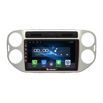 For VW Tiguan 2010-2016 9 inch Headunit Device Double 2 Din Octa-Core Quad Car Stereo GPS Navigation android car radio