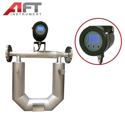 High Accuracy Industrial Asphalt Hydraulic Oil Coriolis Mass Flowmeter DN3-DN150