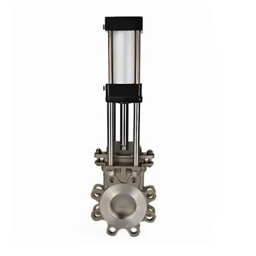 Pneumatic Knife Type Wafer Gate Valve