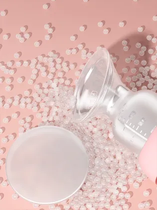 New Style Portable Silicone Manual Breast Pump - Breast Milk Collector