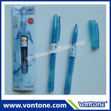 New style recycled bottle PET gel ink pen