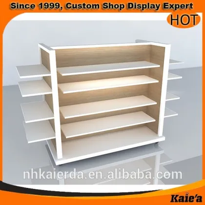 protable shop shelf display cosmetic
