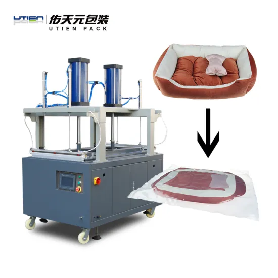 Compression Vacuum Packaging Machine for Fluffy Items: Pillow, Mattress, Quilt