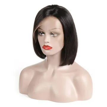 High Quality Virgin Remy Indian Real Human Hair Lace Front Wigs