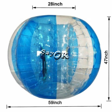 Bola Zorb Kembung TPU berkualiti tinggi untuk permainan bola sepak luar