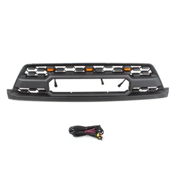 Front ABS Grille Bumper with LED Light for Toyota 4Runner 2003-2005 Hilux Surf
