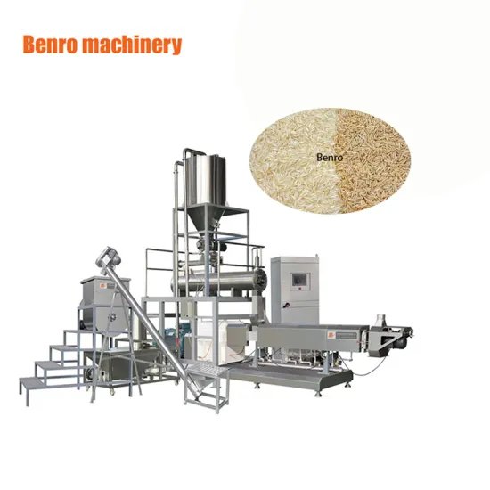 Customization Artificial Rice Making Extruder Supplier