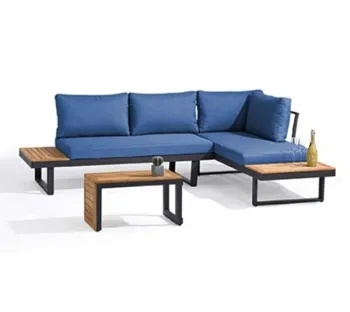 All Weather Aluminum Leisure Sofa Set