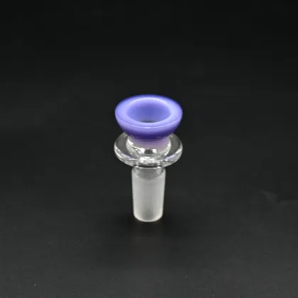 Purple glass smoking accessories