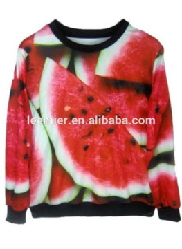 wholesale all over printing custom fabric for sweatshirt