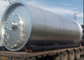 non-pollution waste tyre pyrolysis plant