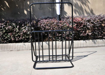 Floor Motorcycle / Electric Bicycle Display Stand Rack For Park