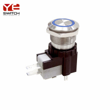 19MM IP67 high current Metal push button switch