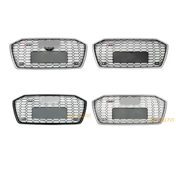 Honeycomb Mesh Front Bumper Grille RS6 Style for Audi A6/S6 C8 (2019-2022)