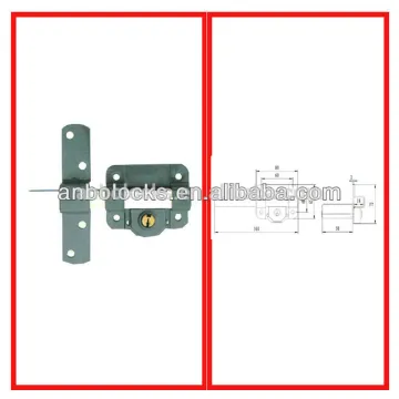 Spain 0utdoor gate long Latch Locks