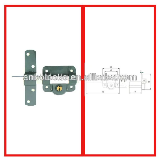 Spain 0utdoor gate long Latch Locks