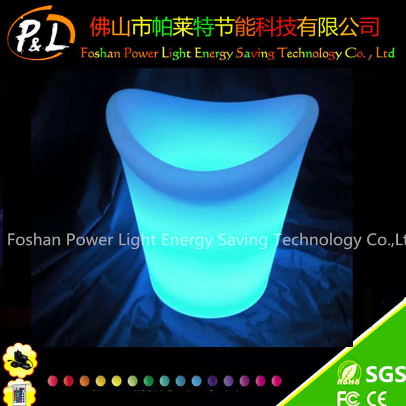 Fashionable Party /Bar Illuminated LED Wine Ice Bucket