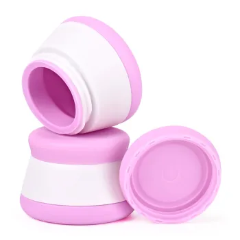 New Item Eco-friendly Lightweight Leak-proof BPA Free Silicone Mini jar cosmetic For Traveling