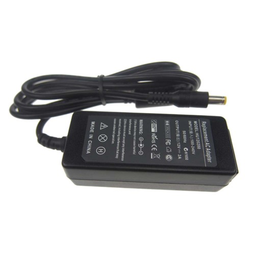 12V 2A 24W adaptador de cargador de corriente LCD / LED cargador