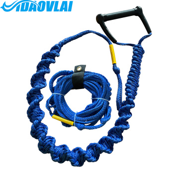 Spiral Weaving Surf Rope con mango NBR