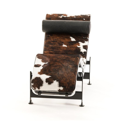 Cassina Le Corbusier LC4 yaiku kulit pony longue