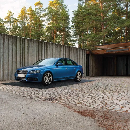 Protects Garage Floor Mat from Splashes and Stains