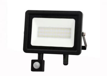 120lm/W komersial LED Lampu Banjir dengan sensor gerak