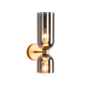 Vintage Industrial Gold Wall Sconce for Home Decor