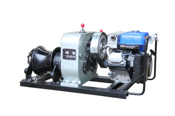 8-ton motorized grinder (belt drive)