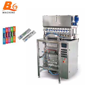 Multi-Line Liquid Packaging and Four-Side Sealing Ice Lolly Machine