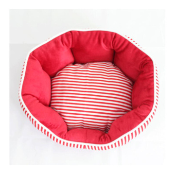 Round Pet Bed Plush Pumpkin Nest