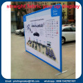 Single Side Printed Straight Fabric Pop Up Displays