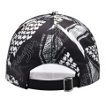 100% polyester zwarte honkbalpet
