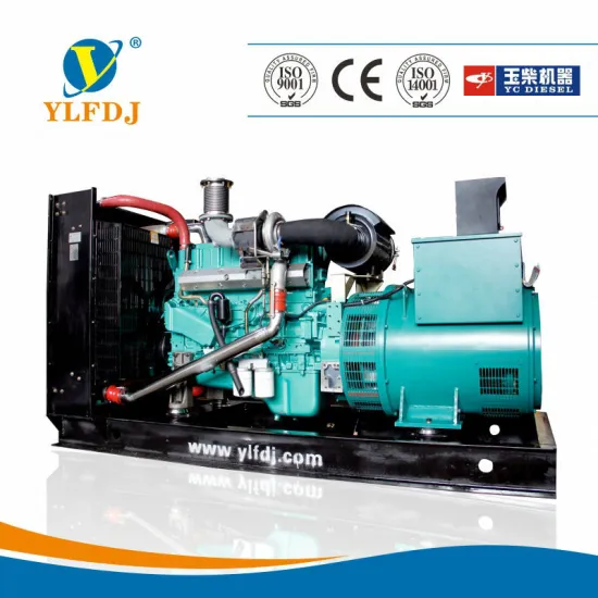 price of ac generator 250KW Yuchai industrial diesel power