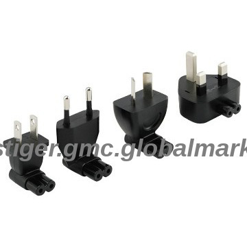Notebook traveller adapter 2P with CE RoHS FCC