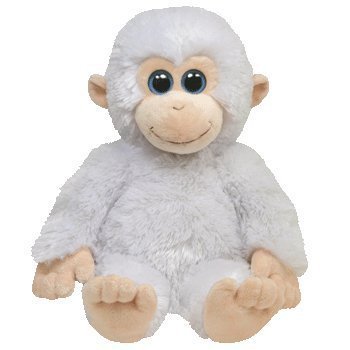 New design white monkey love plush toy