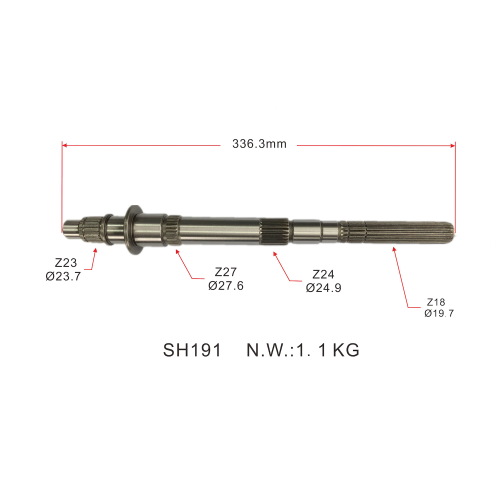 OEM 94582218/94582219 Auto Parts Input Transmission Gear Shaft - 23T-27T-24T-18T for DAMAS