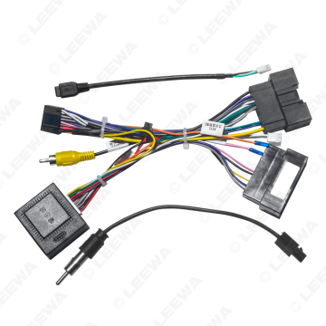 16pin Audio Wiring Harness Canbus Box for Ford Kuga (13/15/19) Auto Stereo Installation with USB Adapter