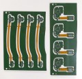 Meerlagig RF-circuit met randbeplating