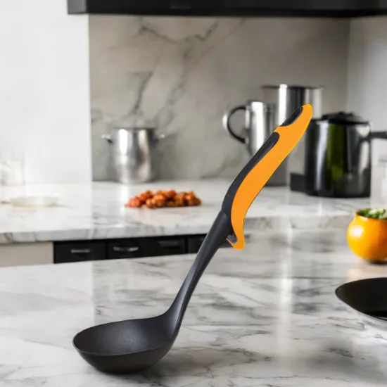 Factory Direct Heat Resistant Nylon Soup Ladle - Premium Kitchen Utensils