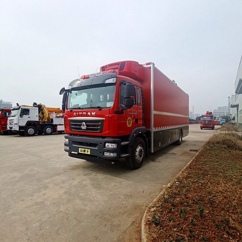 Синотрук Шандека Огненной охлажденный грузовик