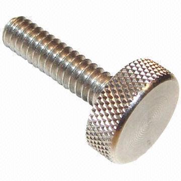 Thumb screws, made of steel, stainless steel and brass