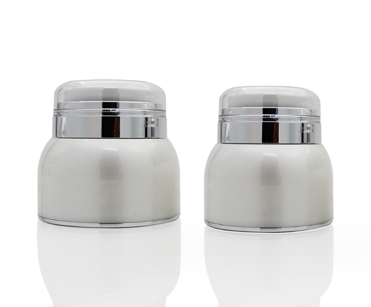 30g 50g arcylic regillable cream airless jar γύρο