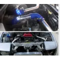 Tubo di prepasto d'aria in alluminio per auto da 63 mm