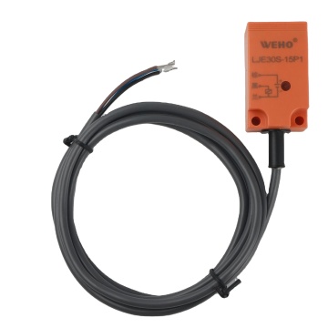 Proximity Switch Sensor: LJE30S-15P1, 15mm Distance, 10mm Square, NPN/PNP, DC 12-24V