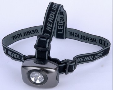 8 led lampe frontale en aluminium