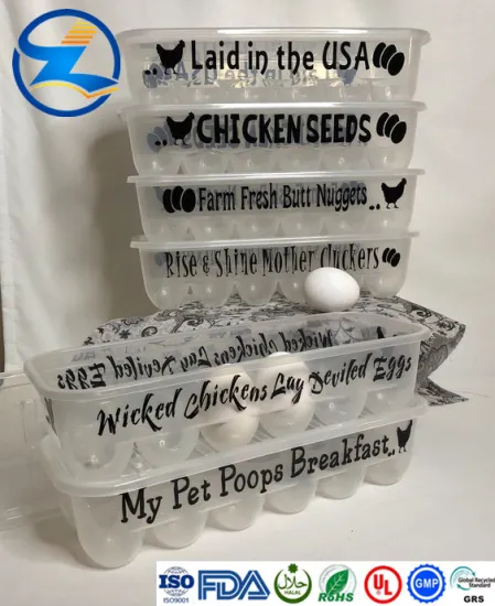 Custom Made Clear Transparent Plastic PET film