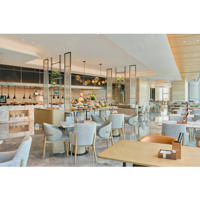 Soluciones de asientos de restaurante de hotel de lujo