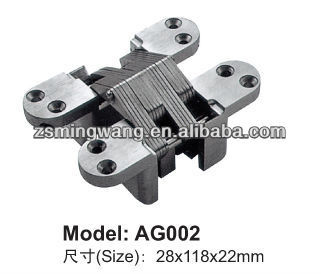 glass door concealed hinge